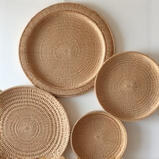 Beautiful woven home accents made from sustainable materials